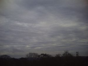 Altostratus clouds