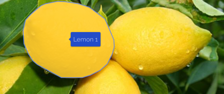Title appearing over lemon hotspot