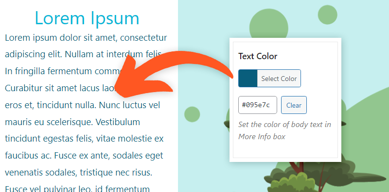 Text color